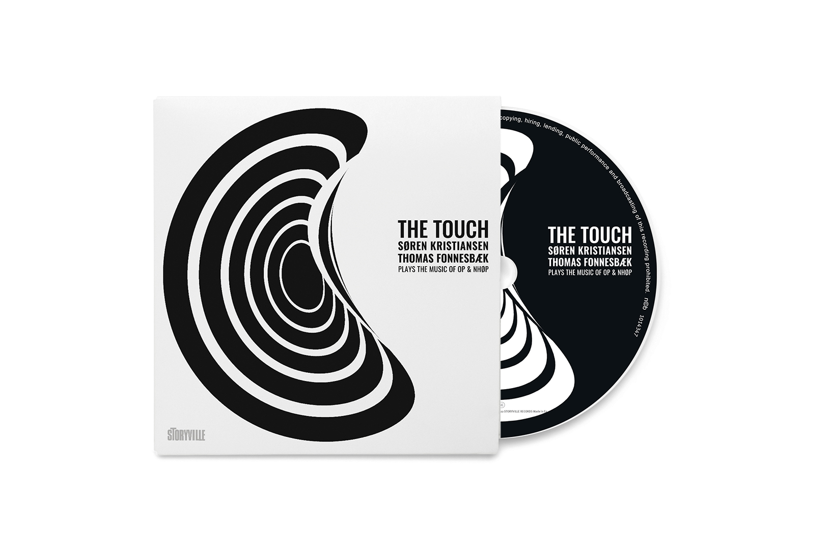 CD cover · The Touch · Storyville Records